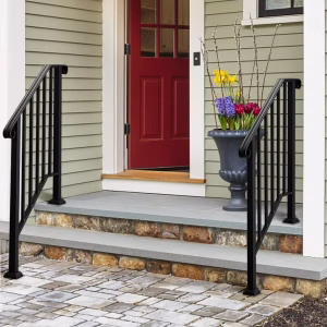 Outdoor stair rail